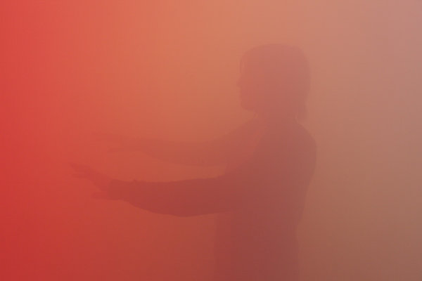 Bleu, Rouge et Jaune installation d’Ann Veronica Janssens © Caroline Ablain